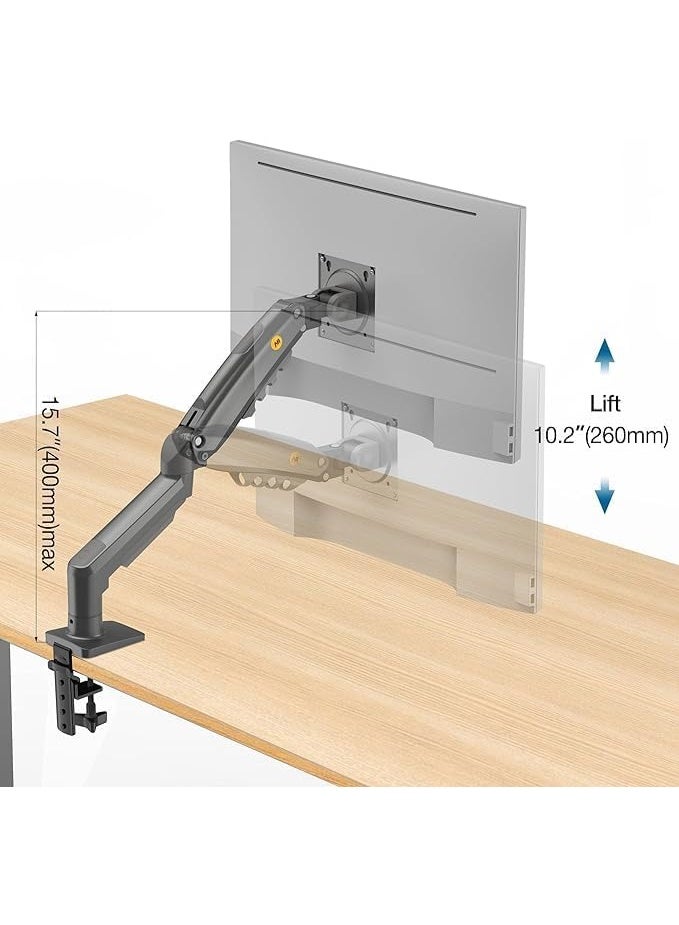 أن بي نورث بايو حامل شاشة مكتبي متحرك بالكامل بذراع غازي لتثبيت الشاشات من 2–9 كجم - Image 3
